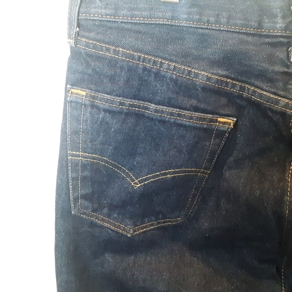 Levi Strauss & Co. 501 Button Fly Denim 5-Pocket Jeans Levis Men's 36Wx32L - Picture 12 of 16